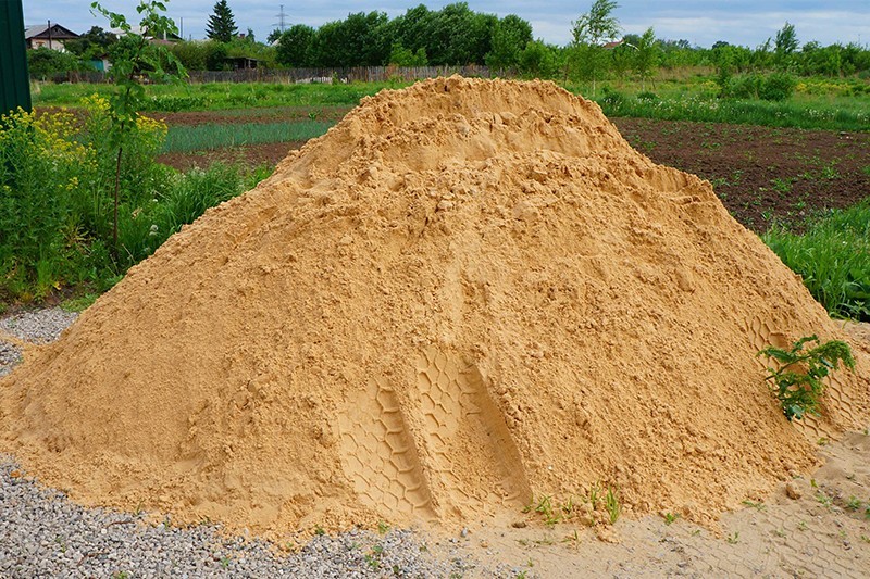 Какой песок нужен для фундамента?